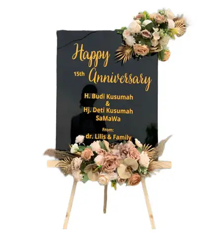 Papan Bunga Akrilik Sukarena